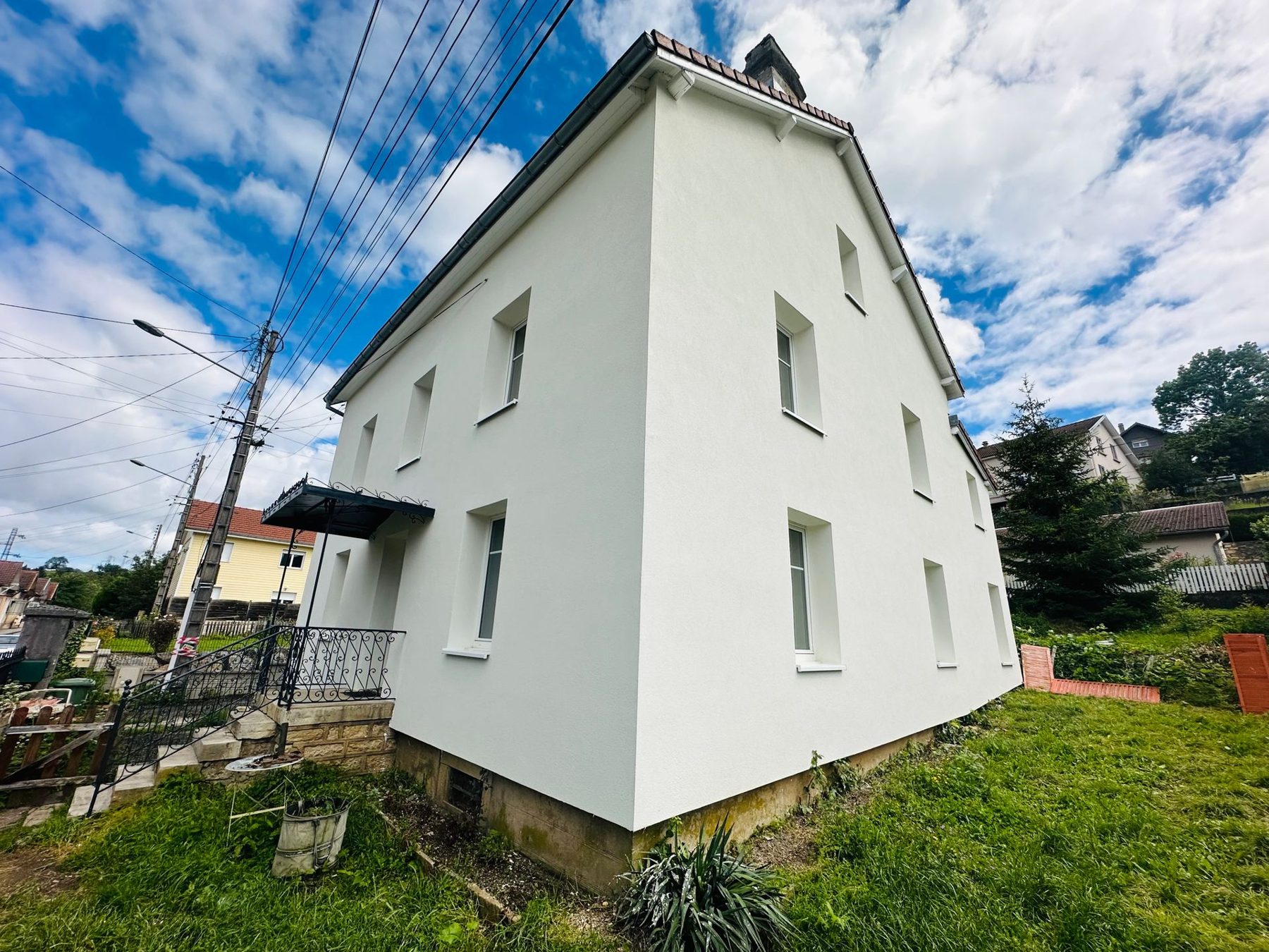 Pose d'une pompe à chaleur, Haguenau